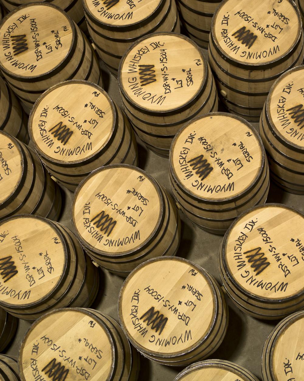 Barrels ready for filling